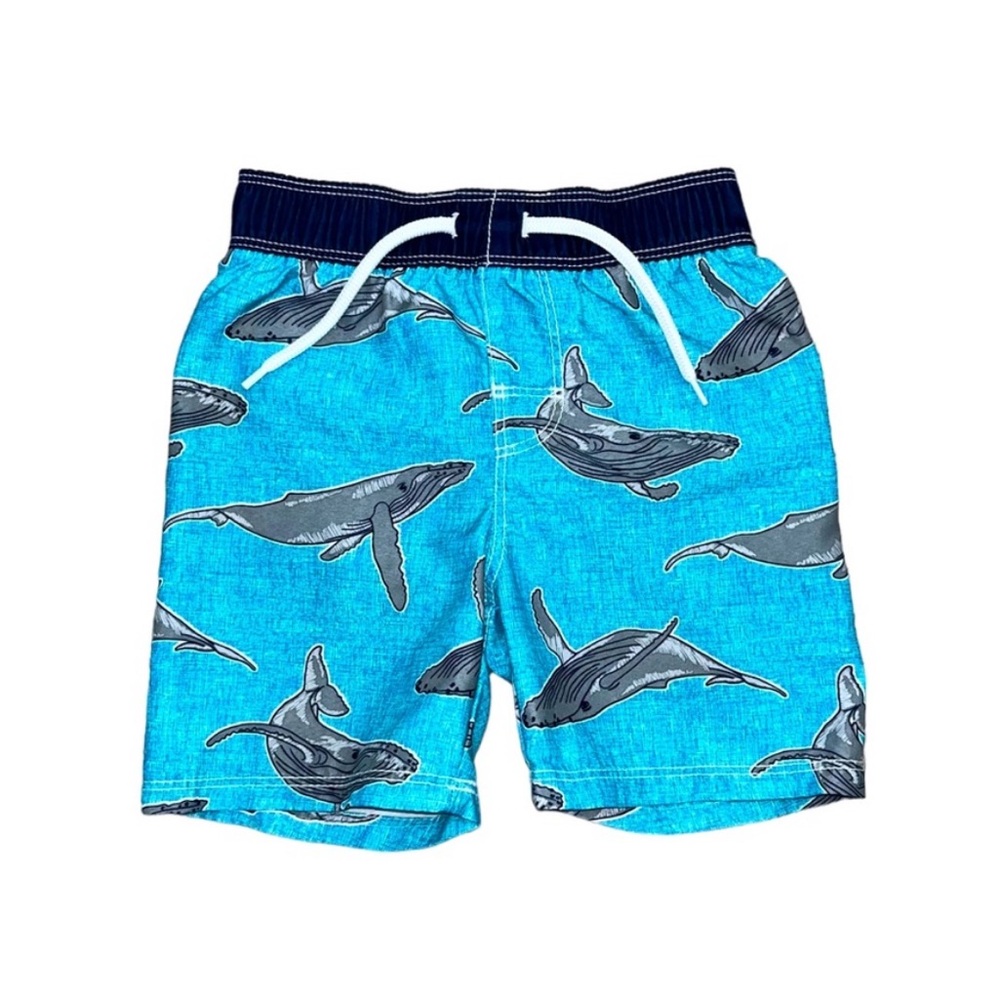 Like New Old Navy Swim Trunks Whale 2T Turquoise